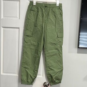 Wonder Nation Green Cargo Joggers